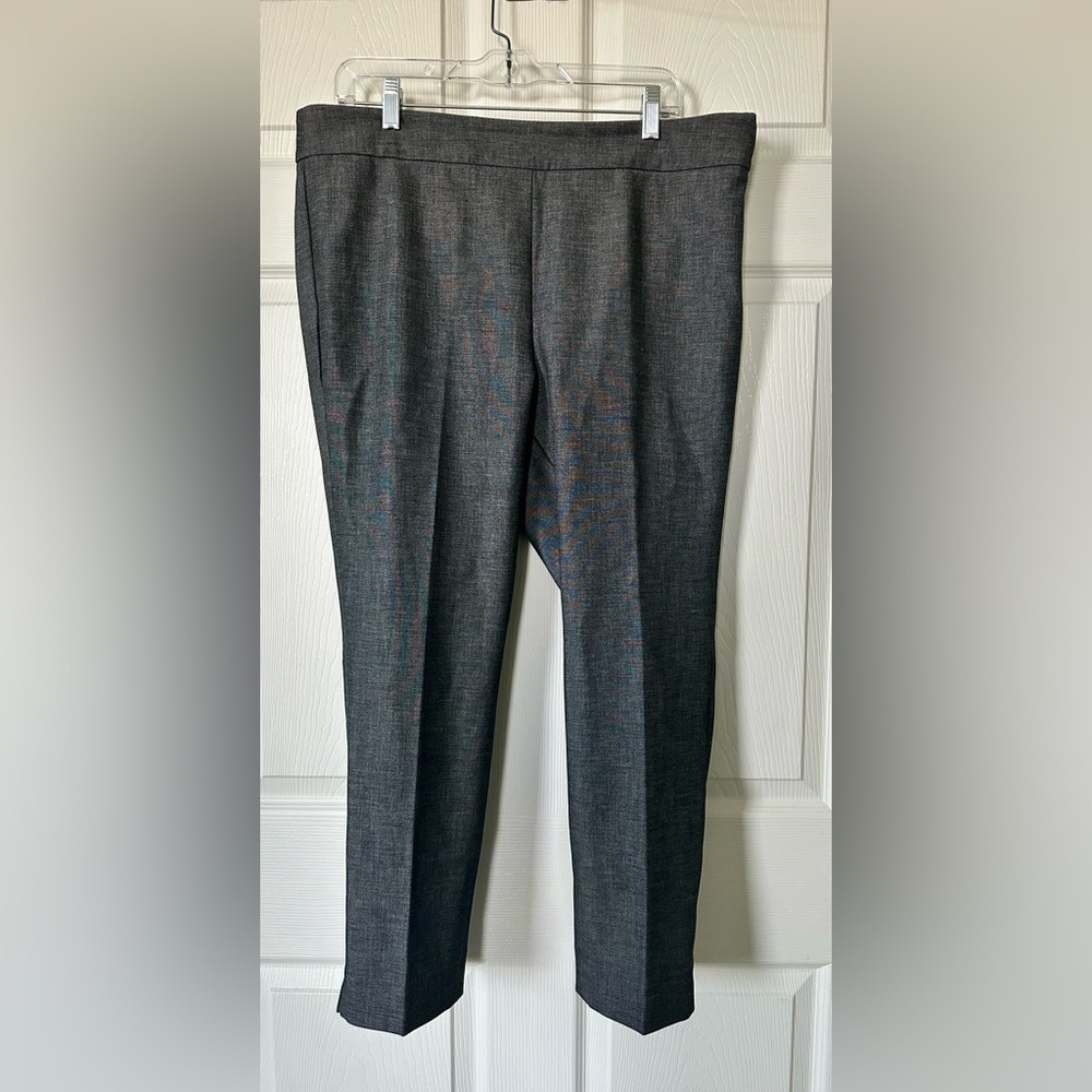 Talbots Women’s Gray Dress Ankle Pants Size 14P